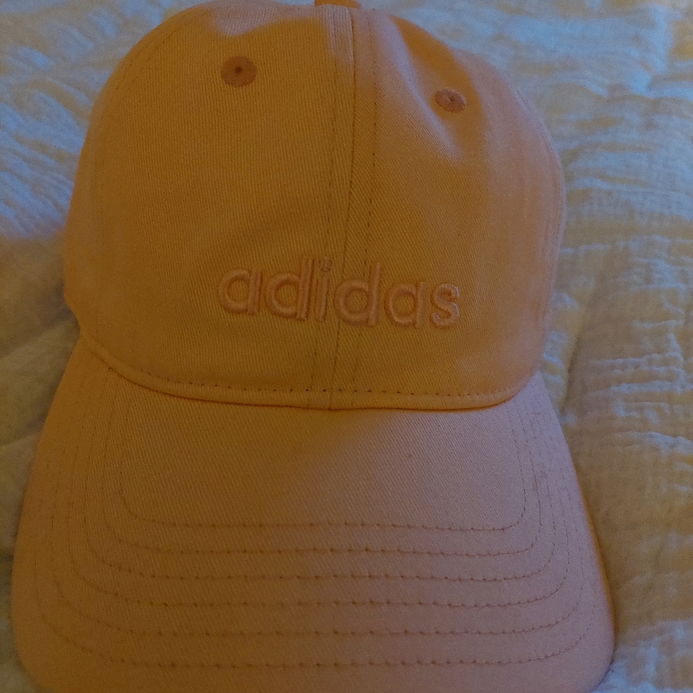 Womens pastel Pink Addias Hat